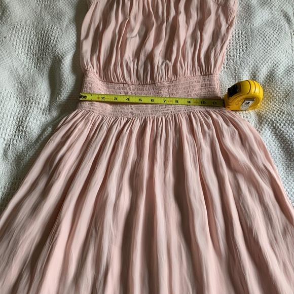 Ramy Brook Mackenzy Midi Summer Dress Powder Pink Extra Small (US4) - Picture 12 of 14